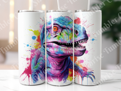 Dinosaur Variety Part 2 - 20oz and 30oz Tumblers (Glow In The Dark Green And Blue Available)