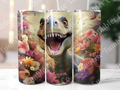 Dinosaur Variety Part 1 - 20oz and 30oz Tumblers (Glow In The Dark Green And Blue Available)