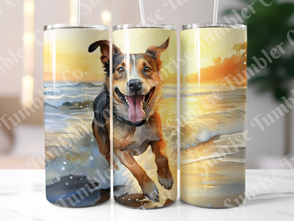 Dog Lovers Variety Part 1 - 20oz and 30oz Tumblers (Glow In The Dark Green And Blue Available)