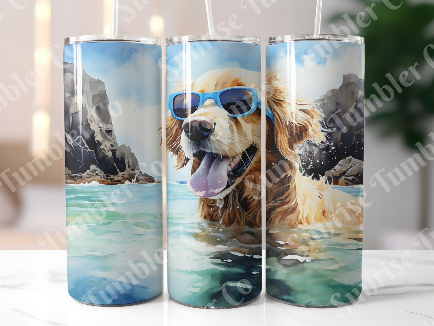 Dog Lovers Variety Part 1 - 20oz and 30oz Tumblers (Glow In The Dark Green And Blue Available)