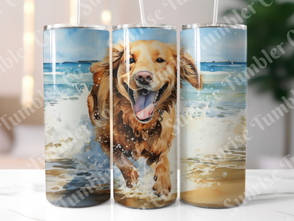 Dog Lovers Variety Part 1 - 20oz and 30oz Tumblers (Glow In The Dark Green And Blue Available)