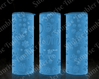 Dog Mom and Dog Dad Variety - 20 oz and 30 oz Tumblers (Glow In The Dark Option Available)