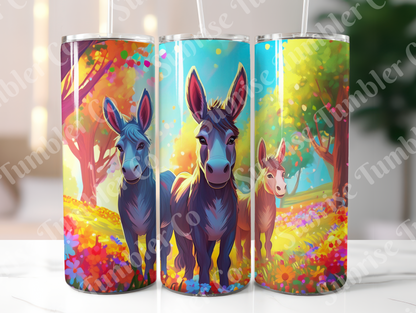 Donkey Variety - 20oz and 30oz Tumblers (Glow In The Dark Green And Blue Available)