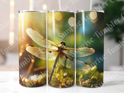 Dragonfly Variety Part 1 - 20oz and 30oz Tumblers (Glow In The Dark Green And Blue Available)