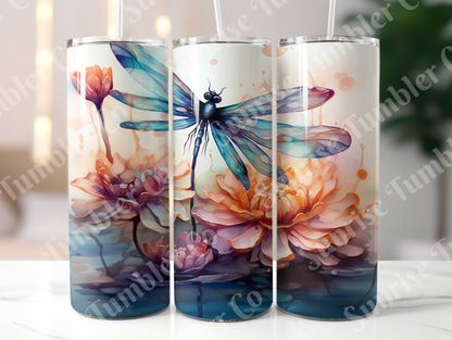 Dragonfly Variety Part 2 - 20oz and 30oz Tumblers (Glow In The Dark Green And Blue Available)