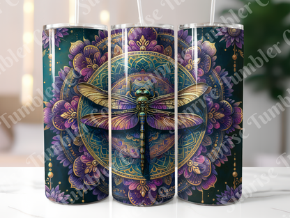 Dragonfly Variety Part 1 - 20oz and 30oz Tumblers (Glow In The Dark Green And Blue Available)
