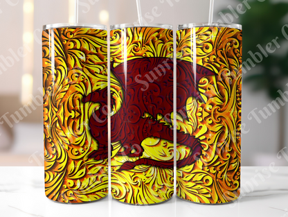 Dragon Variety Part 1 - 20oz and 30oz Tumblers (Glow In The Dark Green And Blue Available)