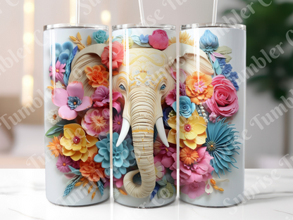 Elephant Variety Part 2 - 20oz and 30oz Tumblers (Glow In The Dark Green And Blue Available)