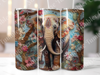 Elephant Variety Part 1 - 20oz and 30oz Tumblers (Glow In The Dark Green And Blue Available)