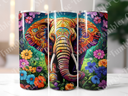 Elephant Variety Part 1 - 20oz and 30oz Tumblers (Glow In The Dark Green And Blue Available)