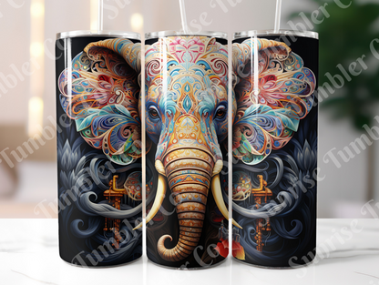 Elephant Variety Part 1 - 20oz and 30oz Tumblers (Glow In The Dark Green And Blue Available)