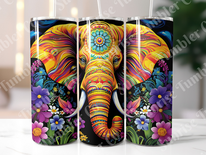 Elephant Variety Part 1 - 20oz and 30oz Tumblers (Glow In The Dark Green And Blue Available)