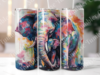 Elephant Variety Part 1 - 20oz and 30oz Tumblers (Glow In The Dark Green And Blue Available)