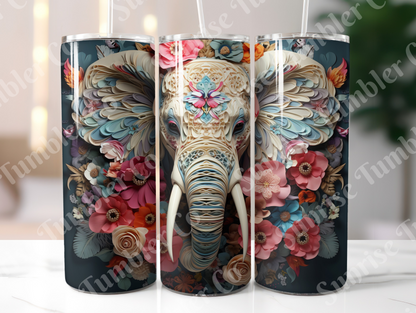 Elephant Variety Part 2 - 20oz and 30oz Tumblers (Glow In The Dark Green And Blue Available)