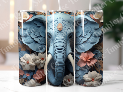 Elephant Variety Part 2 - 20oz and 30oz Tumblers (Glow In The Dark Green And Blue Available)