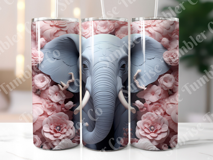 Elephant Variety Part 2 - 20oz and 30oz Tumblers (Glow In The Dark Green And Blue Available)