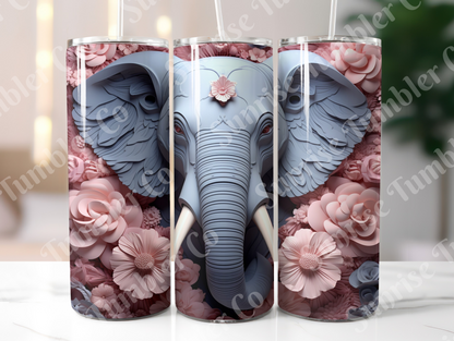 Elephant Variety Part 2 - 20oz and 30oz Tumblers (Glow In The Dark Green And Blue Available)