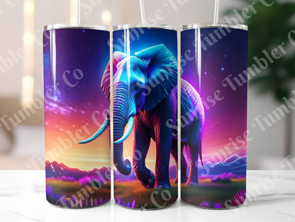 Elephant Variety Part 2 - 20oz and 30oz Tumblers (Glow In The Dark Green And Blue Available)