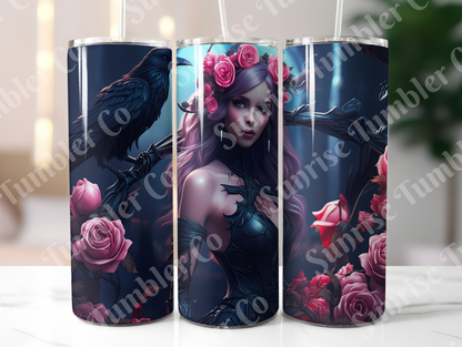 Fairy & Enchantress Variety Part 1 - 20oz and 30oz Tumblers (Glow In The Dark Green And Blue Available)