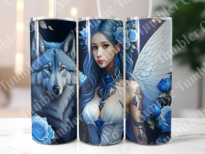 Fairy & Enchantress Variety Part 1 - 20oz and 30oz Tumblers (Glow In The Dark Green And Blue Available)