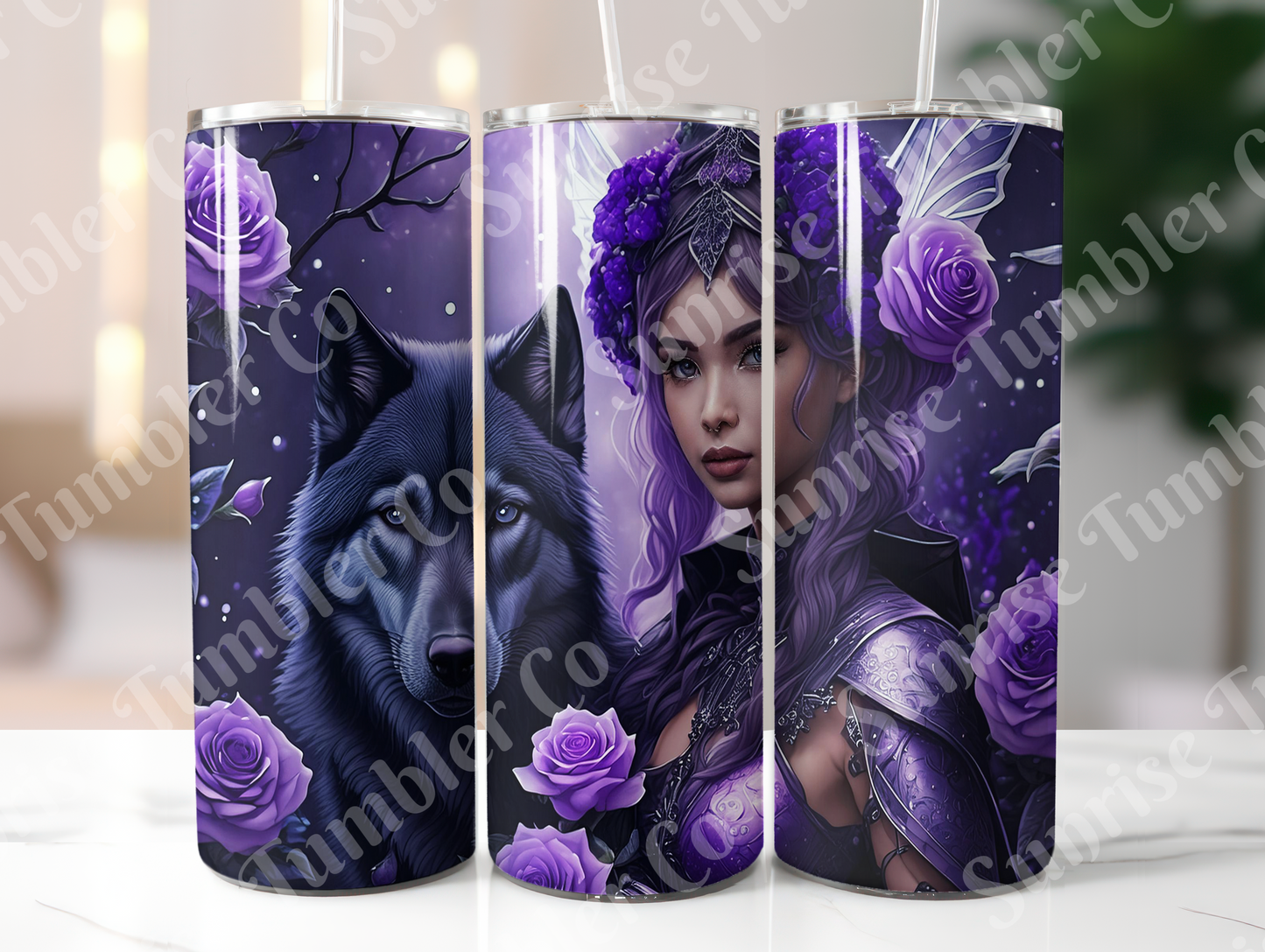 Fairy & Enchantress Variety Part 1 - 20oz and 30oz Tumblers (Glow In The Dark Green And Blue Available)