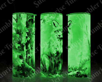 Fox Variety - 20 oz and 30 oz Tumbler (Glow In The Dark Option Available)