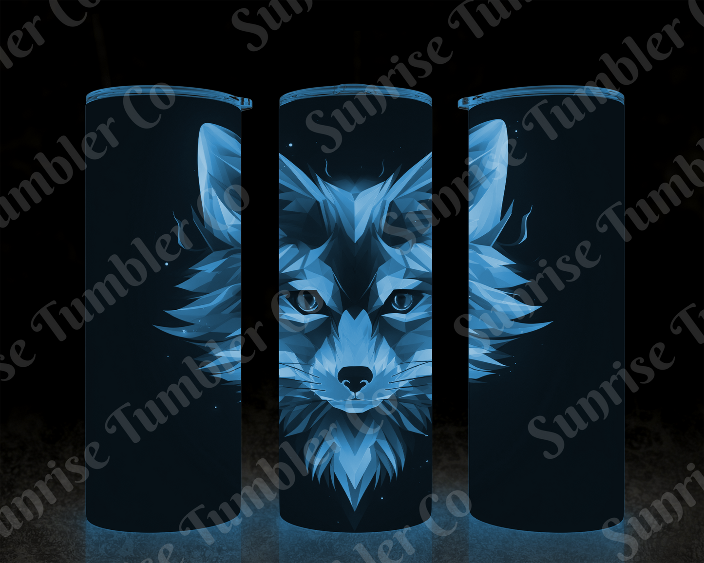 Fox Variety - 20 oz and 30 oz Tumbler (Glow In The Dark Option Available)