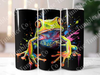 Frog Variety Part 1 - 20oz and 30oz Tumblers (Glow In The Dark Green And Blue Available)