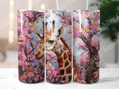 Giraffe Variety - 20oz and 30oz Tumblers (Glow In The Dark Green And Blue Available)