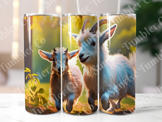 Goat Variety - 20oz and 30oz Tumblers (Glow In The Dark Green And Blue Available)