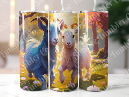 Goat Variety - 20oz and 30oz Tumblers (Glow In The Dark Green And Blue Available)