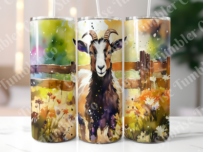 Goat Variety - 20oz and 30oz Tumblers (Glow In The Dark Green And Blue Available)