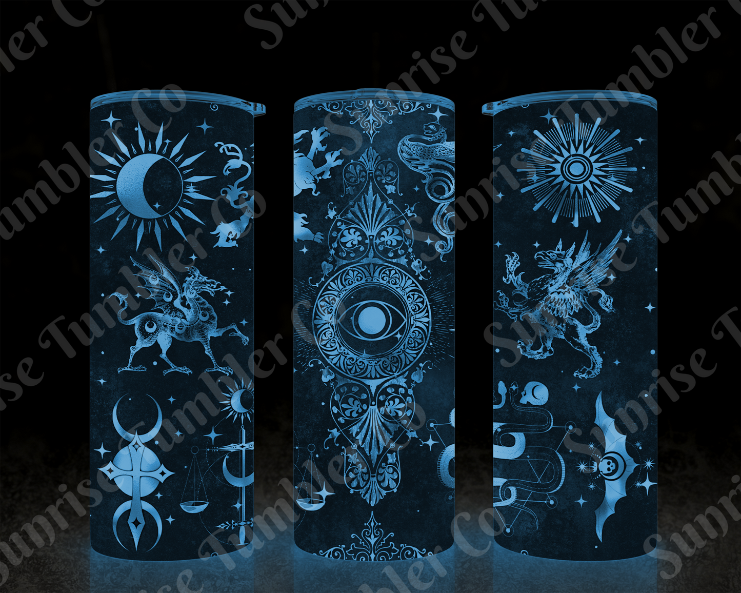 Celestial Variety - 20 oz and 30 oz Tumblers (Glow In The Dark Option Available)