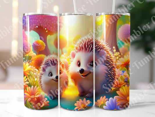 Hedgehog Variety - 20oz and 30oz Tumblers (Glow In The Dark Green And Blue Available)