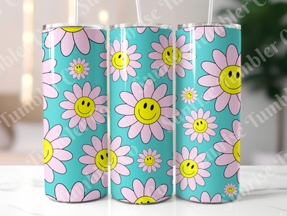 Hippie & Retro Art Variety Part 2 - 20oz and 30oz Tumblers (Glow In The Dark Green And Blue Available)