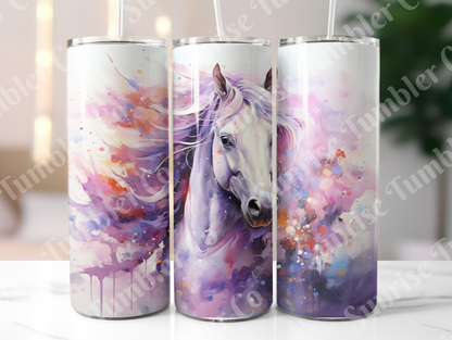 Horse Variety Part 3 - 20oz and 30oz Tumblers (Glow In The Dark Green And Blue Available)