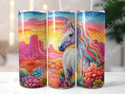 Horse Variety Part 3 - 20oz and 30oz Tumblers (Glow In The Dark Green And Blue Available)