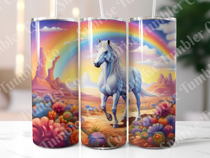 Horse Variety Part 3 - 20oz and 30oz Tumblers (Glow In The Dark Green And Blue Available)