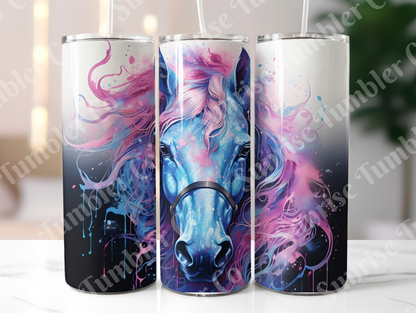 Horse Variety Part 3 - 20oz and 30oz Tumblers (Glow In The Dark Green And Blue Available)