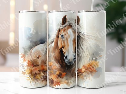 Horse Variety Part 3 - 20oz and 30oz Tumblers (Glow In The Dark Green And Blue Available)