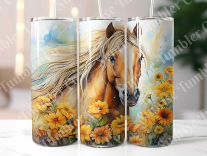 Horse Variety Part 4 - 20oz and 30oz Tumblers (Glow In The Dark Green And Blue Available)