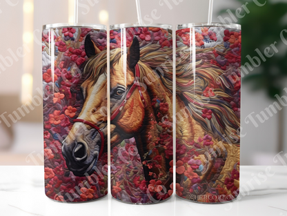 Horse Variety Part 1 - 20oz and 30oz Tumblers (Glow In The Dark Green And Blue Available)