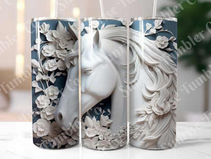 Horse Variety Part 1 - 20oz and 30oz Tumblers (Glow In The Dark Green And Blue Available)