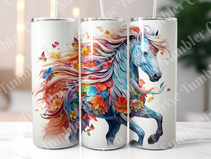 Horse Variety Part 1 - 20oz and 30oz Tumblers (Glow In The Dark Green And Blue Available)