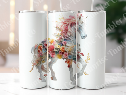 Horse Variety Part 1 - 20oz and 30oz Tumblers (Glow In The Dark Green And Blue Available)