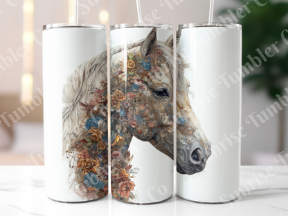 Horse Variety Part 1 - 20oz and 30oz Tumblers (Glow In The Dark Green And Blue Available)