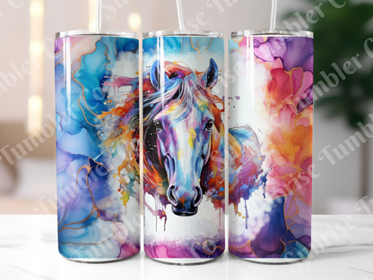 Horse Variety Part 2 - 20oz and 30oz Tumblers (Glow In The Dark Green And Blue Available)