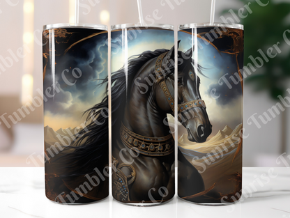 Horse Variety Part 2 - 20oz and 30oz Tumblers (Glow In The Dark Green And Blue Available)