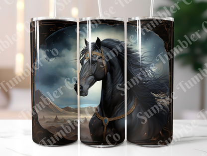 Horse Variety Part 2 - 20oz and 30oz Tumblers (Glow In The Dark Green And Blue Available)