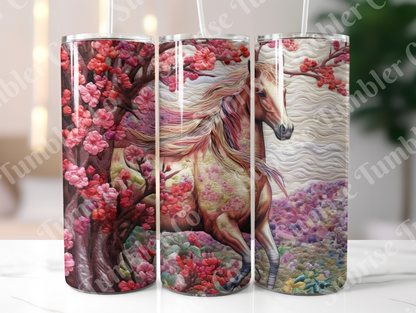 Horse Variety Part 1 - 20oz and 30oz Tumblers (Glow In The Dark Green And Blue Available)